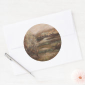 Bereich der Träume I Runder Aufkleber (Umschlag)