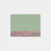 Bereich der Tulips Post-it Klebezettel (Vorderseite)