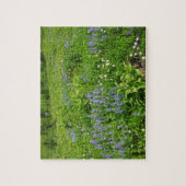 Bereich der Wildblumen auf dem Rainier Puzzle (Vertikal)