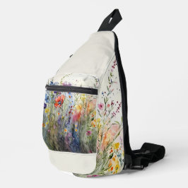 Bereich der Wildblumen Crossbody Bag