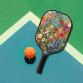 Bereich der Wildblumen Pickleball Schläger