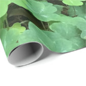 Bereich des Kleeblattverpackungspapiers Geschenkpapier (Rolleneckpunkt)