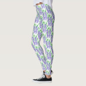 Bereich des Lavendeldesigns Leggings (Links)