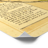 Bereich Gettysburg 1. & 3. Juli 1863 Poster (Ecke)