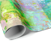 Bereich Grüntöne Umschlagpapier Geschenkpapier (Rolleneckpunkt)
