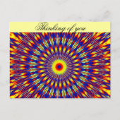 Bereich in postkarte (Vorderseite)