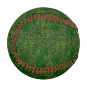Bereich Kleeblätter Digitale Kunstmuster St Patric Baseball (Vorderseite Links)