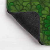 Bereich Kleeblätter Digitale Kunstmuster St Patric Mousepad (Ecke)