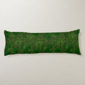 Bereich Kleeblätter Digitale Kunstmuster St Patric Seitenschläferkissen (Rückseite)