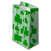 Bereich Kleeblätter Geschenktasche Kleine Geschenktüte (Vorderseite Schrägansicht)
