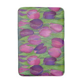 Bereich Lila Tulips Design Badematte (Vorderseite Vertikal)