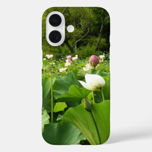 Bereich Lotus Blume Sommergarten Case-Mate iPhone Hülle (Rückseite)