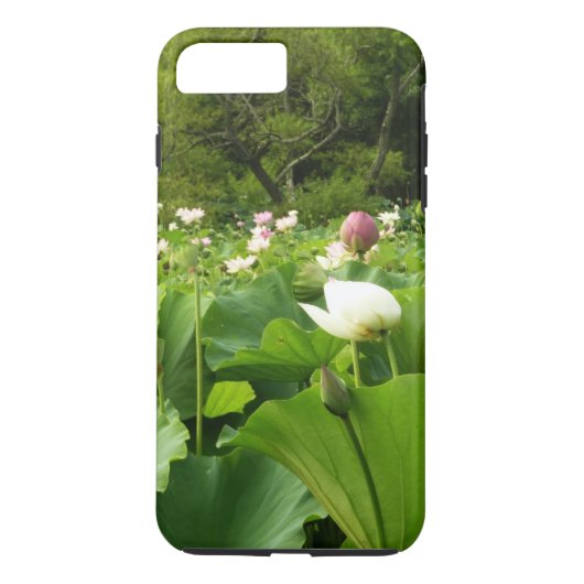 Bereich Lotus Blume Sommergarten Case-Mate iPhone Hülle (Rückseite)