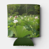 Bereich Lotus Blume Sommergarten Dosenkühler (Rückseite)