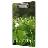 Bereich Lotus Blume Sommergarten Klemmbrett (Links)