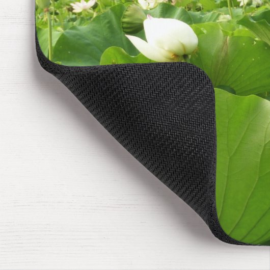 Bereich Lotus Blume Sommergarten Mousepad (Ecke)