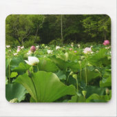Bereich Lotus Blume Sommergarten Mousepad (Vorne)