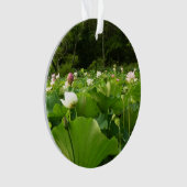 Bereich Lotus Blume Sommergarten Ornament (Vorderseite)