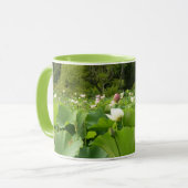 Bereich Lotus Blume Sommergarten Tasse (Vorderseite Links)