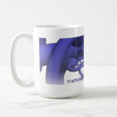 Bereich-Mathe-Mitte-Tasse Alexanders gehörnte Kaffeetasse (Links)