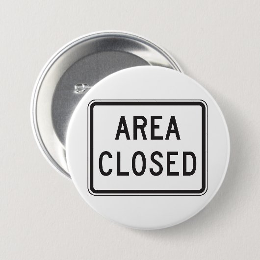 Bereich Sperrzone für Schilderwarnung Button (Vorne & Hinten)