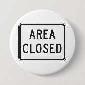 Bereich Sperrzone für Schilderwarnung Button (Vorderseite)