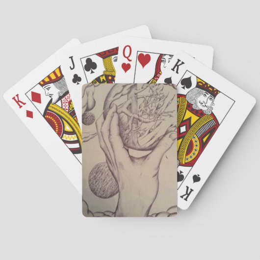 Bereich-Spielkarten Spielkarten (Rückseite)