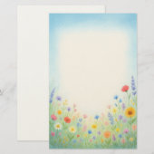 Bereich Traumarbeit Wildblume Papier (Vorne/Hinten)