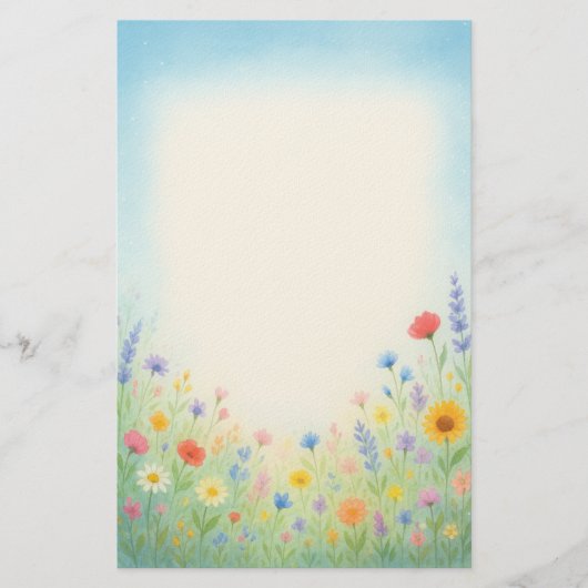 Bereich Traumarbeit Wildblume Papier (Vorderseite)