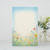 Bereich Traumarbeit Wildblume Papier (Stehend Vorderseite)