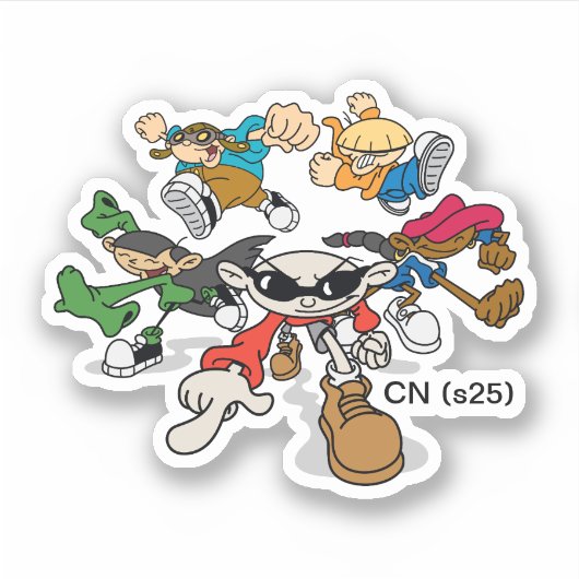 Bereich V Aufkleber (Vorderseite)