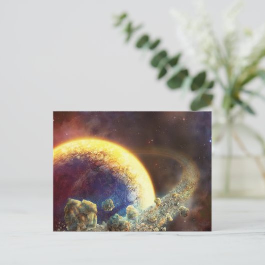 Bereich VIII: Fast Touching - Postkarte (Stehend Vorderseite)