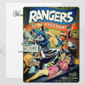 Bereiche der Freiheit - Comicen #3 Einladung (Vorne/Hinten)