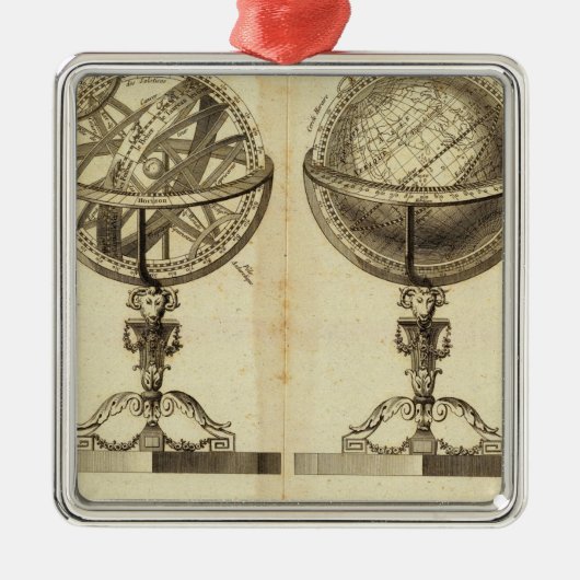Bereiche der Kugel Ornament Aus Metall (Vorne)