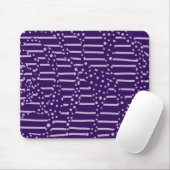 Bereiche und Streifen 2 - Lila Mousepad (Mit Mouse)
