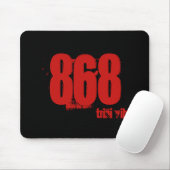 Bereichscode Trini Mousepad 868 (Mit Mouse)