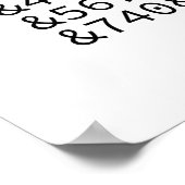 Bereichscodes Ohio Poster (Ecke)