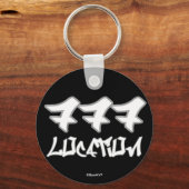 Bereichscodes Schlüsselanhänger (Vorderseite)