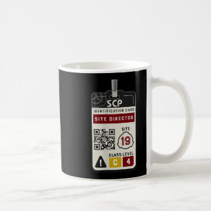 Bereichsleiter-ID-Abzeichen Kaffeetasse