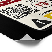 Bereichsleiter-ID-Abzeichen Poster (Ecke)