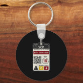 Bereichsleiter-ID-Abzeichen Schlüsselanhänger (Vorderseite)