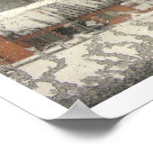 Bereiftes Fenster Poster (Ecke)