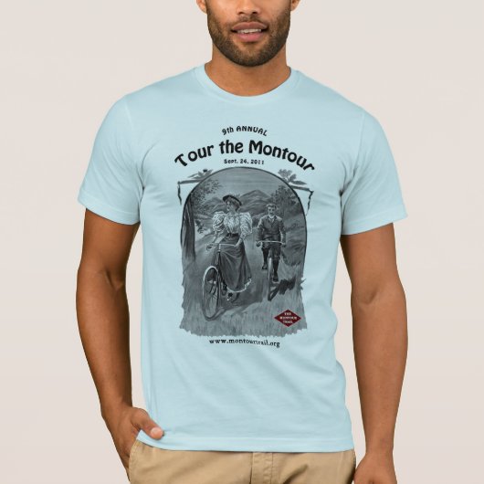 Bereisen Sie das Montour 9 FahrShirt T-Shirt (Vorderseite)