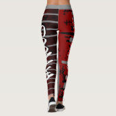 Bereit 4 Tattoos Leggings (Rückseite)
