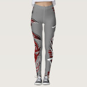 Bereit 4 Tattoos Leggings (Vorderseite)