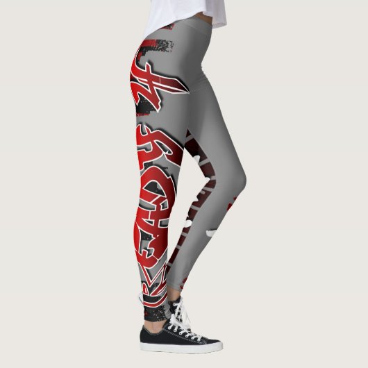 Bereit 4 Tattoos Leggings (Rechts)