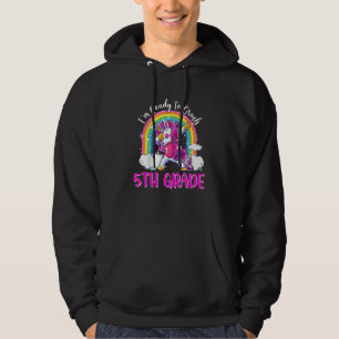 Bereit 5. Klasse Dabbing-Einhorn zu zermalmen Zurü Hoodie