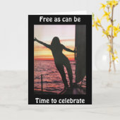 ***BEREIT, AUF DIE WASSER ZU TREFFEN*** GENIESSEN  KARTE (Gelbe Blume)