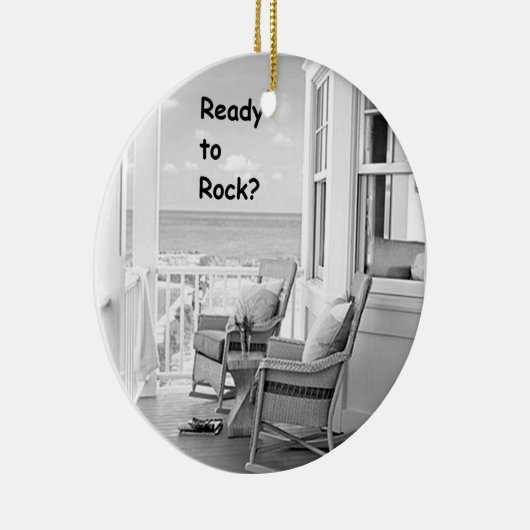 **BEREIT AUF ROCK CHRISTMAS** CHRISTMAS ORNAMENT (Rechts)