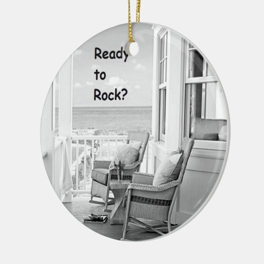 **BEREIT AUF ROCK CHRISTMAS** CHRISTMAS ORNAMENT (Links)
